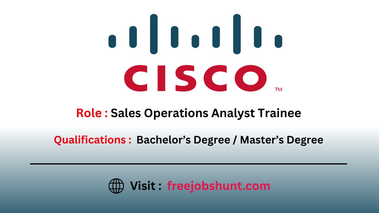 Cisco Off Campus Drive 2026 for Freshers