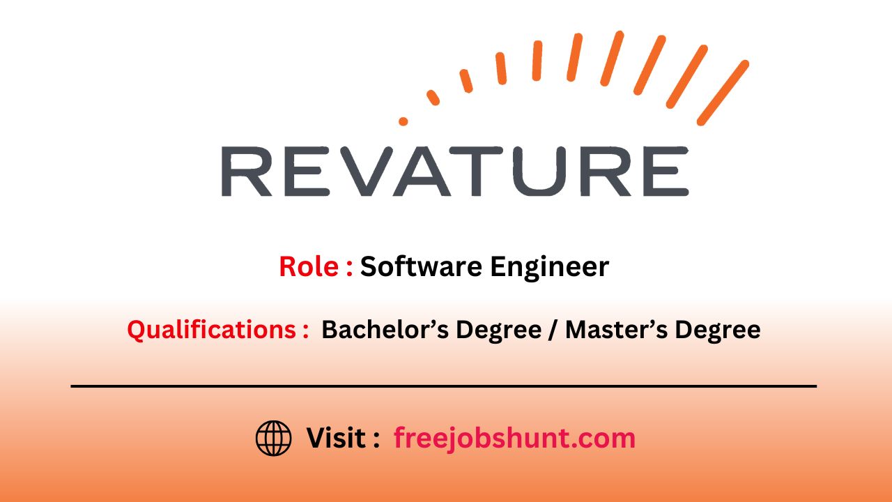 Revature Off Campus Drive 2026 for Software Engineer