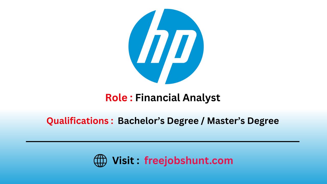 hp off campus drive 2026 financial analyst