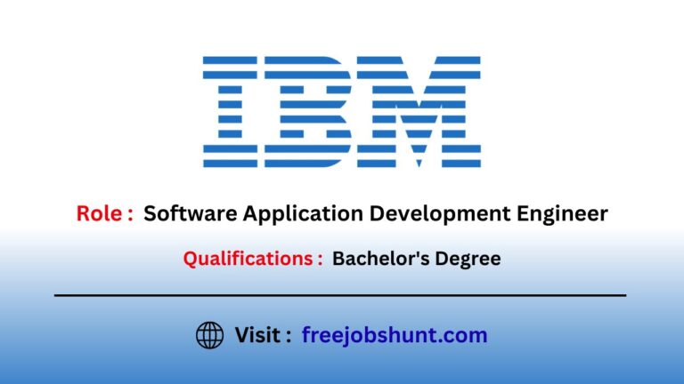 IBM Recruitment 2026 for Software Developer in Hyderabad – Apply Now ...