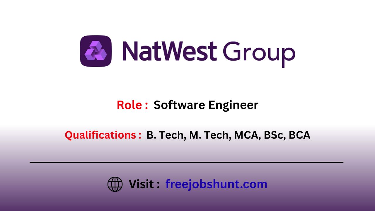 NetWest Off Campus Drive 2026 for Software Engineer in Chennai