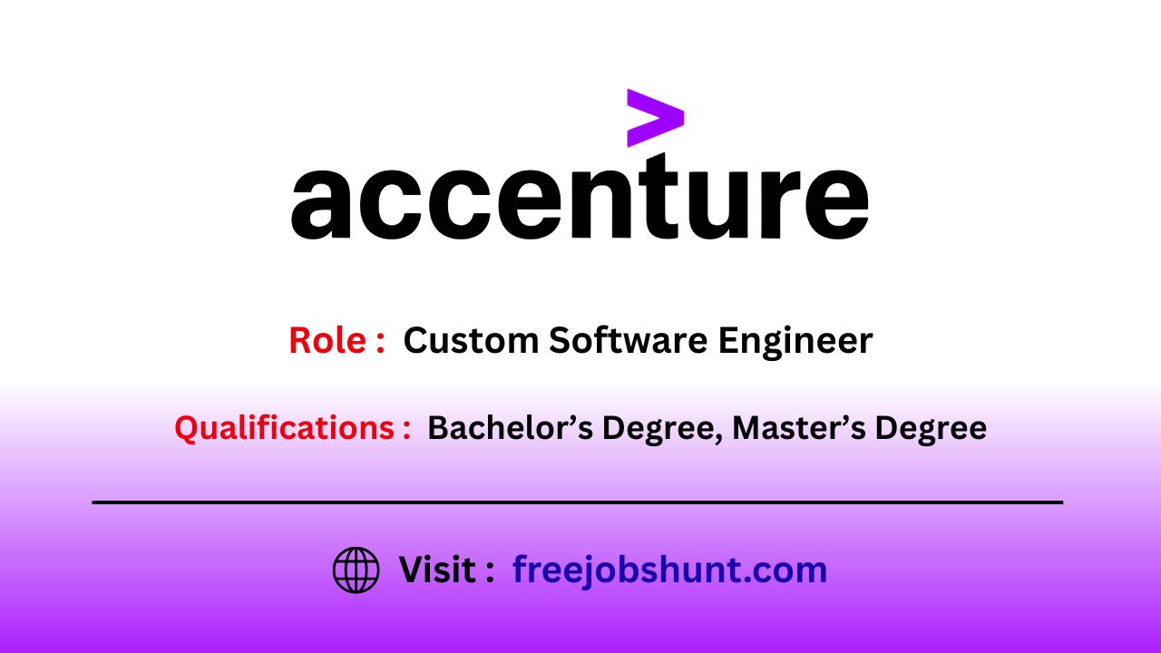 Accenture Recruitment 2026 Hyderabad hiring banner