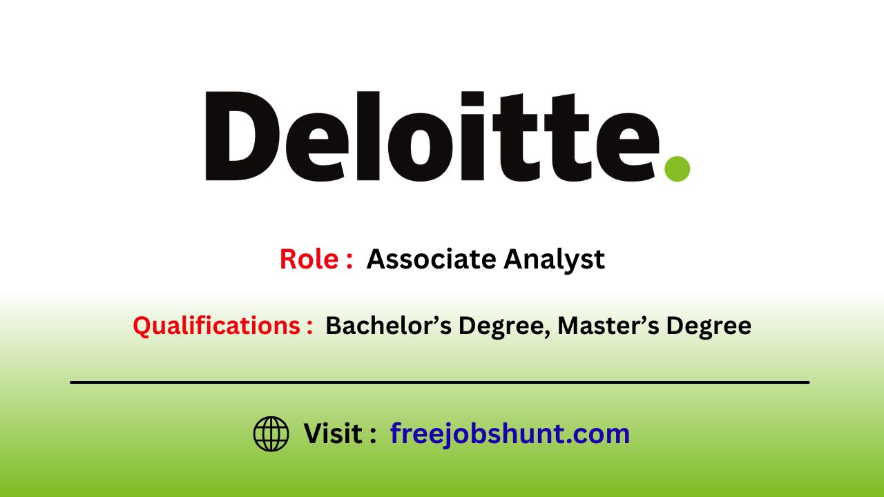 Deloitte Freshers Hiring 2026 banner