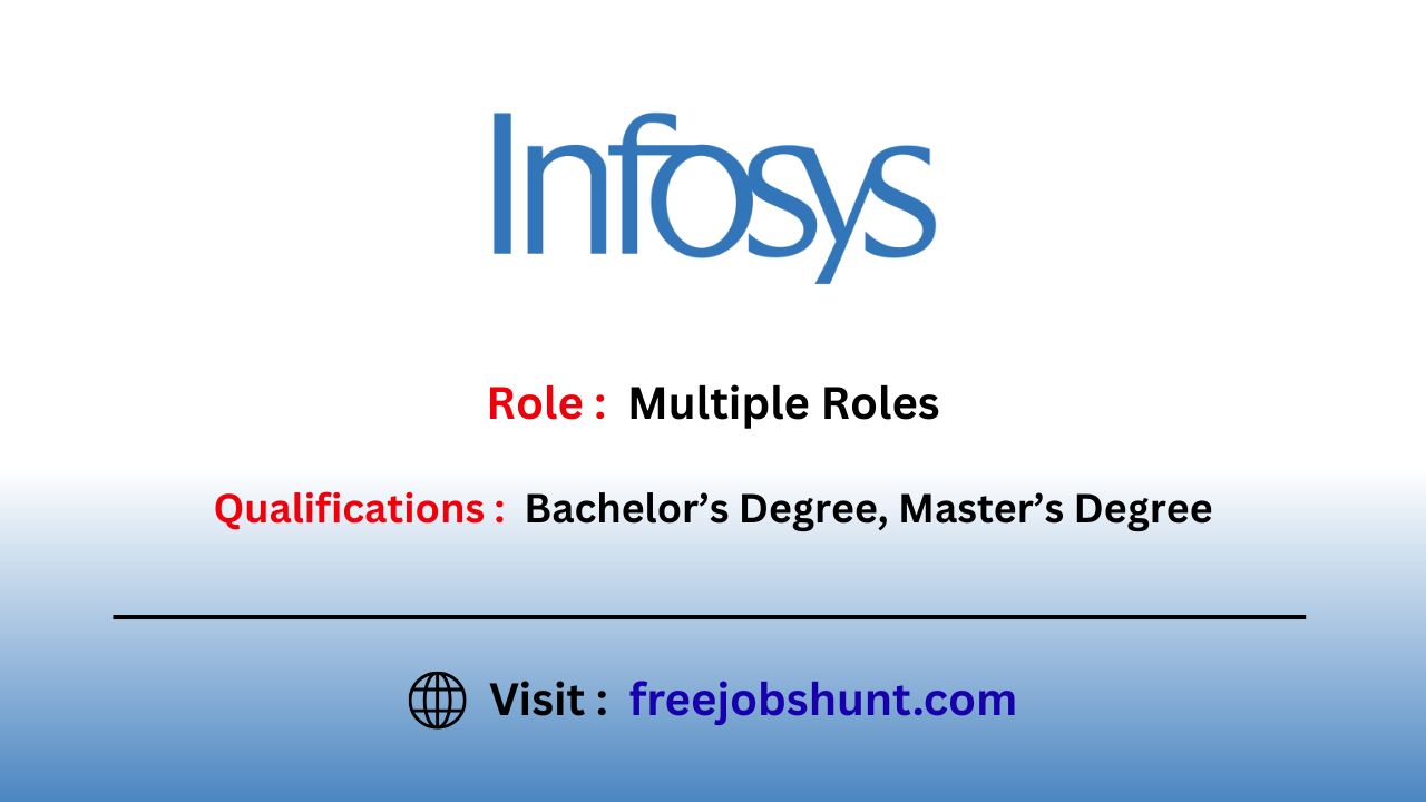 Infosys Recruitment 2026 hiring freshers in India
