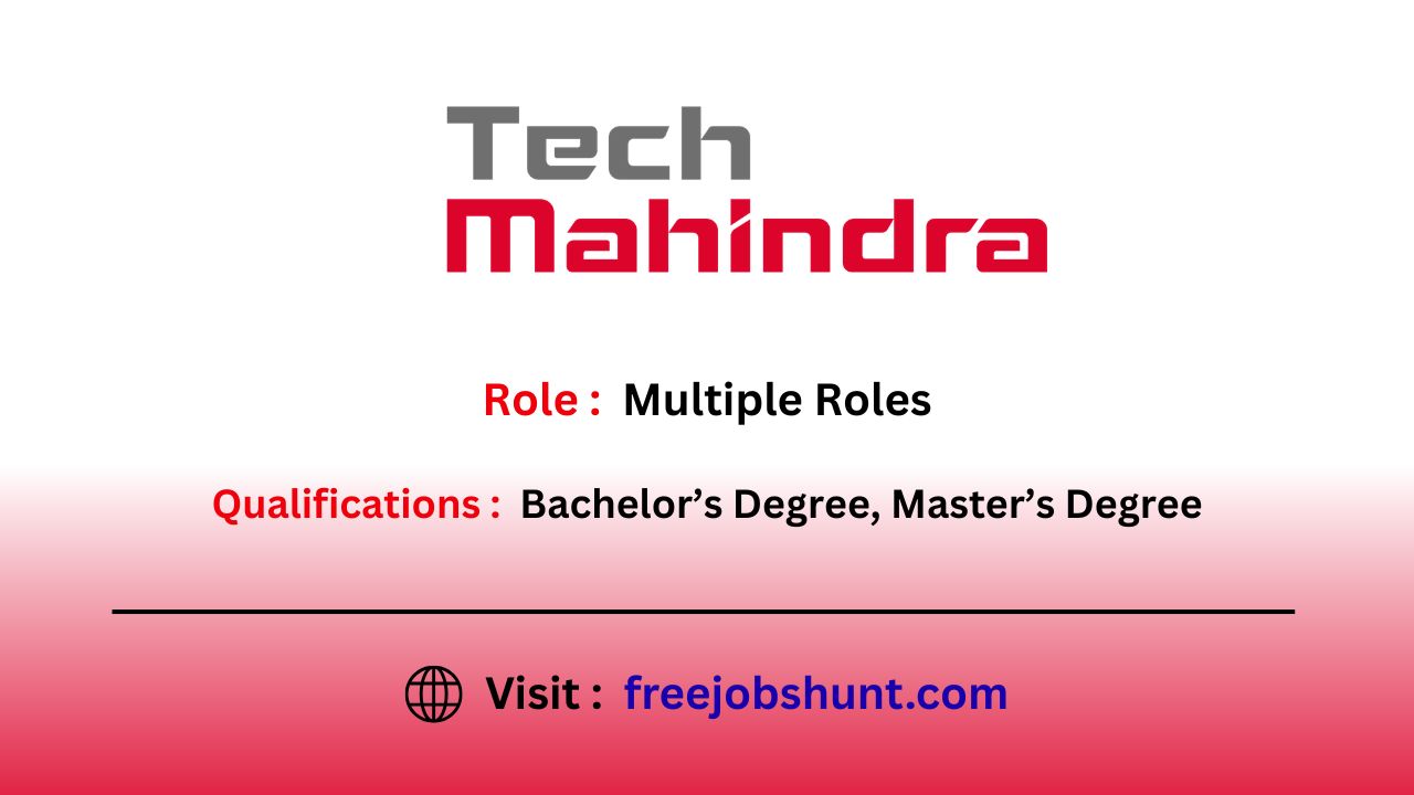 Tech Mahindra Hiring 2026 Chennai Office