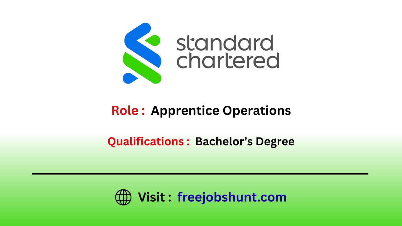 Standard Chartered Hiring 2026