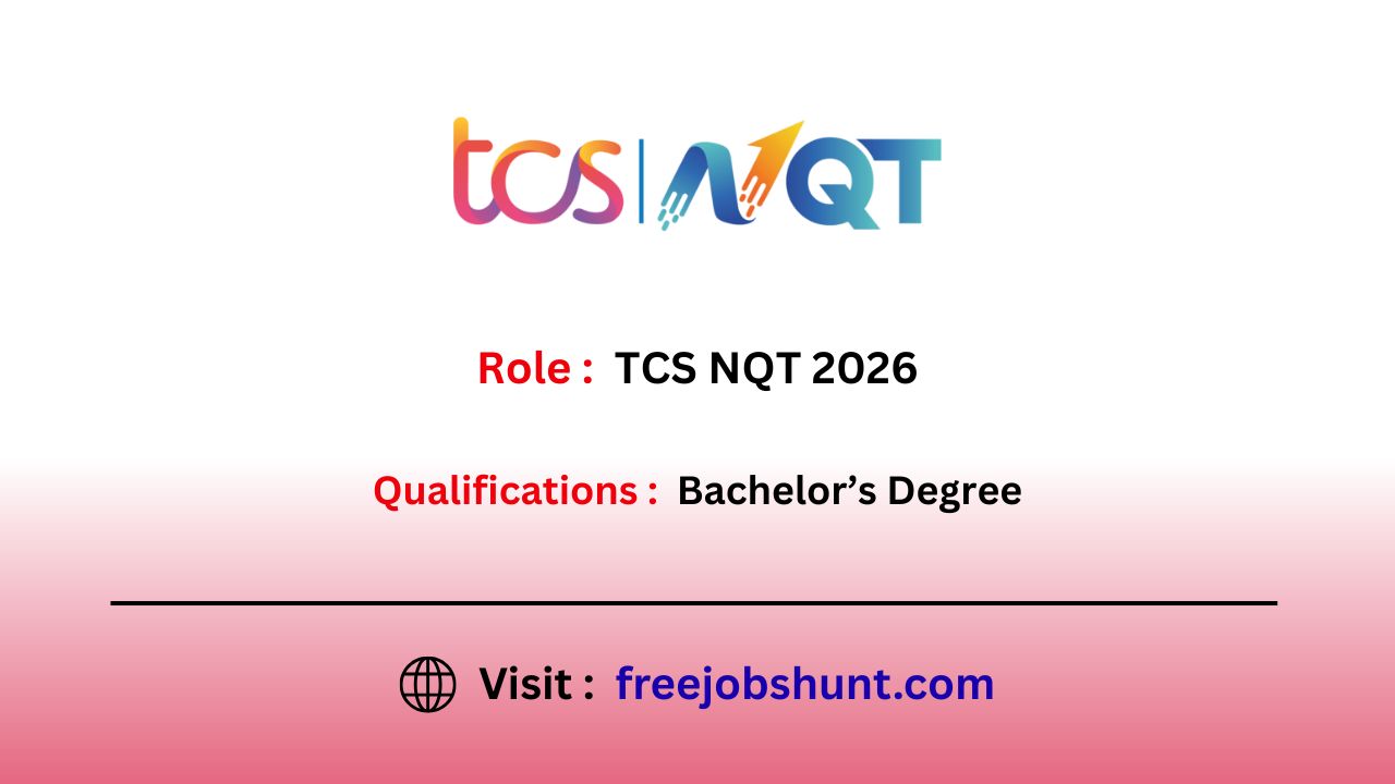 TCS National Qualifier Test 2026 registration and recruitment for freshers