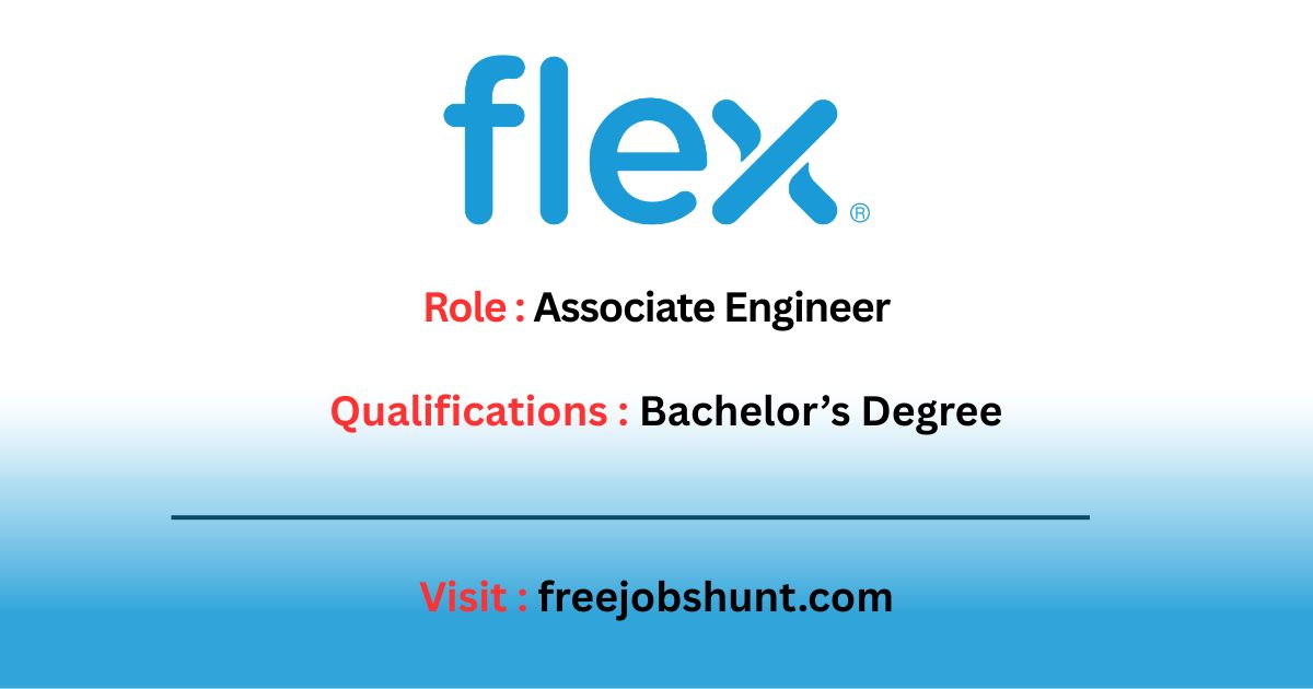 Flex Hiring 2026 for Associate Engineer in Chennai – Apply Online